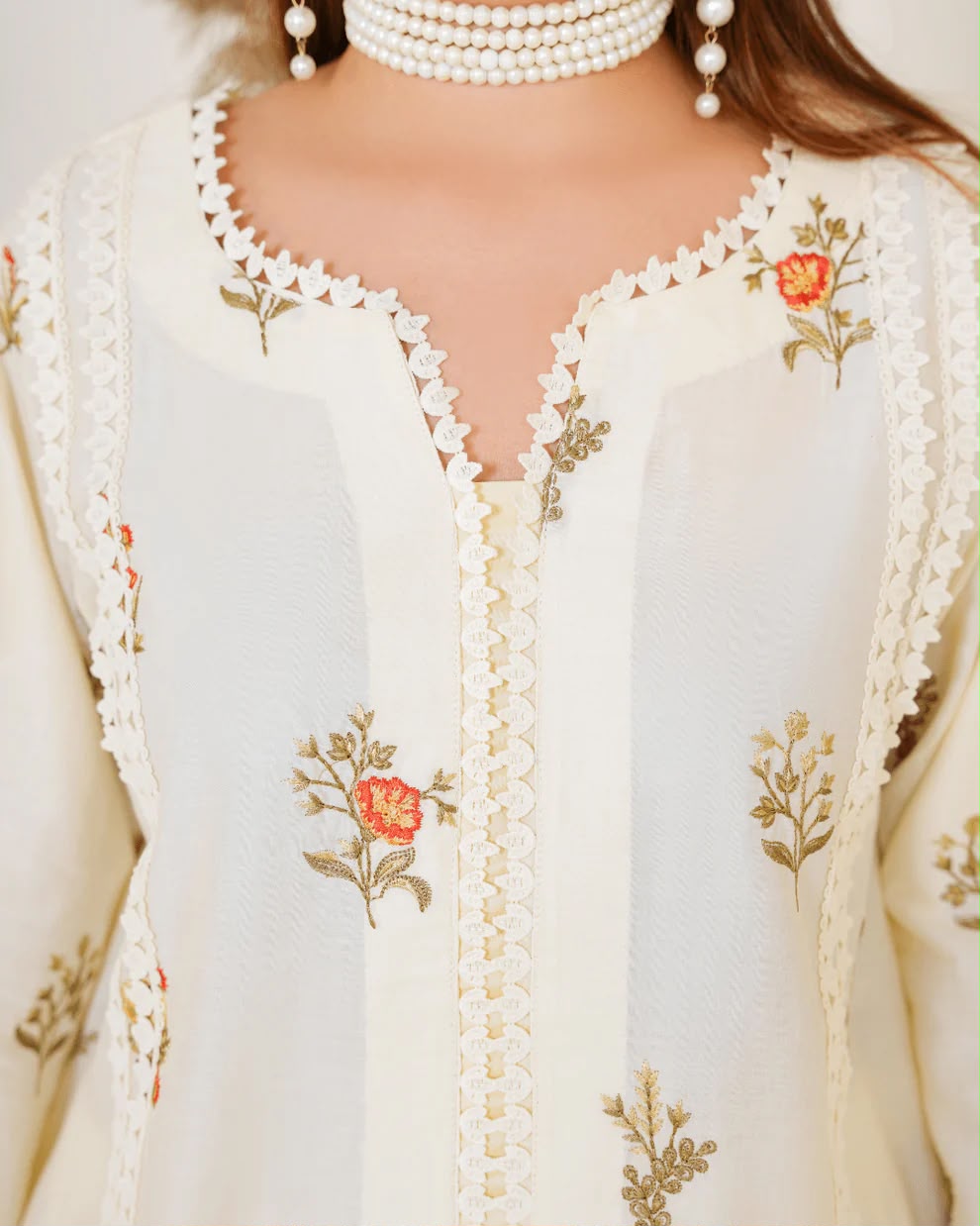 Luxury Lawn collection 3 pcs stitched
