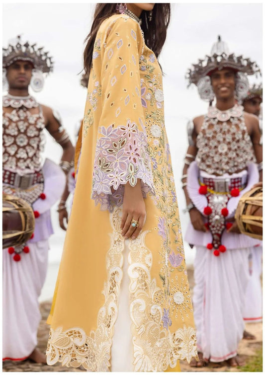 Luxury lawn Collection By Mushq -Gold Glow