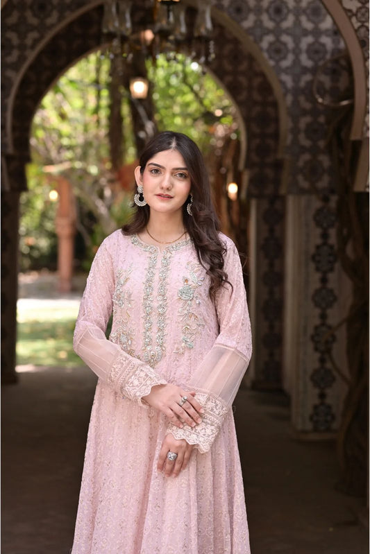 Panache By Mona Embroidery (SERENE BLUSH)