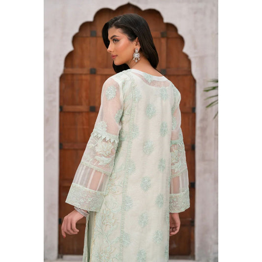 Panache By Mona Embroidery MINT MIST