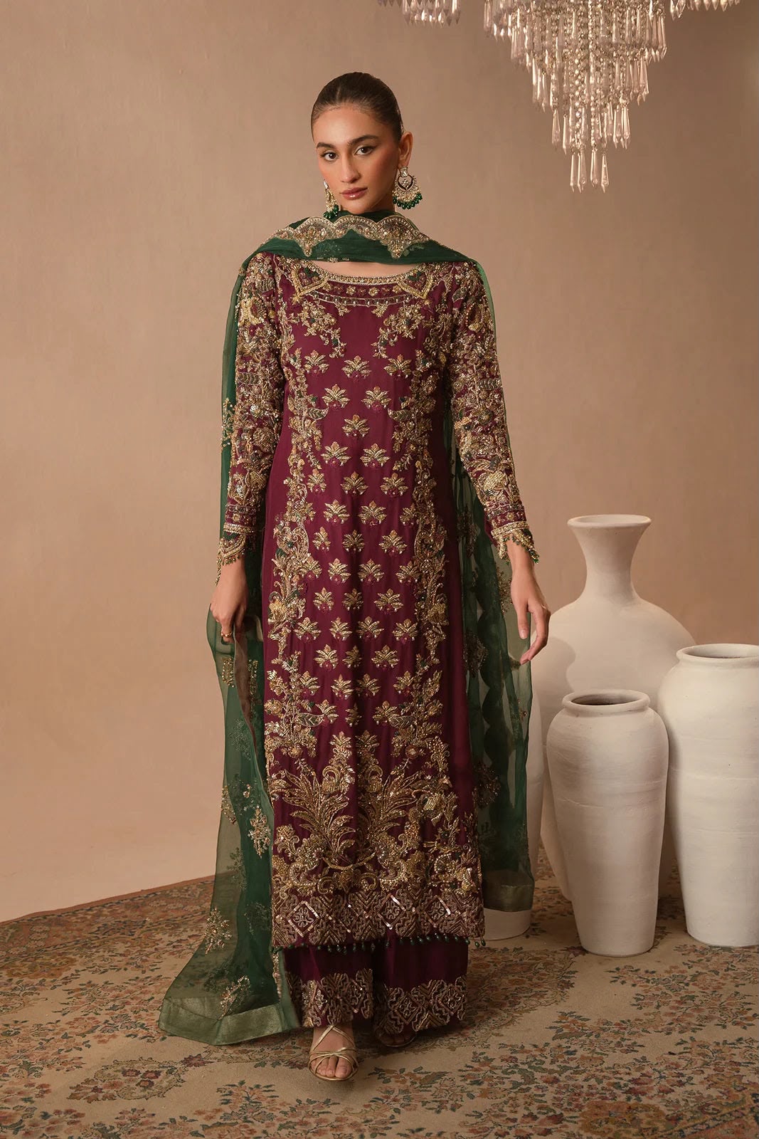 Abeera Usman (Burgundy Dusk)